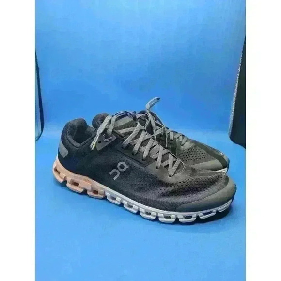 On CloudFlow Womens Rock/Rose Athletic Road Running Sneakers Shoes Size 7.5 US - Picture 1 of 9